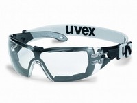 Okuliare UVEX PHEOS GUARD 9192.180 číre úzka verzia
