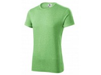 Tričko zelený melír Fusion pánske