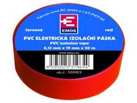 Páska izolačná 19mm/20m červená PVC
