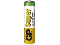 Bateria super alkalická GP15A R06, AA, 1,5V (cena za 1 ks)