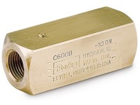 Spätný ventil s reguláciou prietoku 9C1200S