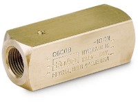Spätný ventil s reguláciou prietoku 9C1600S