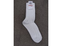 Ponožky biele hrubé 27-28 DOPREDAJ