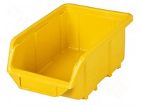Ecobox PVC stredný 155x240x125mm žltý PATROL