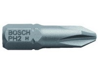 Bit PH2 25mm, 1/4" hex DIN 3126-C6.3, Extra hard