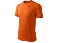 Tričko oranžové MALFINI Classic 160g