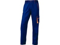 Nohavice pracovné do pása Panostyle veľ. XL, modro-oranžové