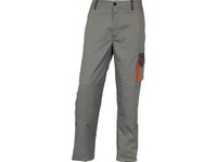 Nohavice pracovné do pása D-MACH veľ. XXL, sivo-oranžové