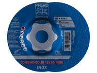 Kotúč brúsny CC-GRIND-SOLID 125 SG INOX   PFERD
