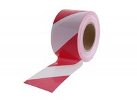 Páska výstražná bielo-červená 250m bez nápisu