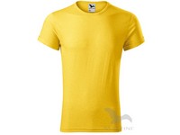 Tričko žltý melír Fusion pánske