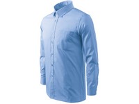 Košeľa nebeskymodrá MALFINI Shirt Long Sleeve