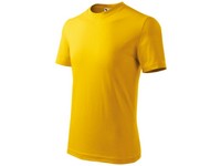Tričko žltá MALFINI Classic 160g detské