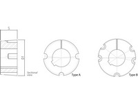 Puzdro kužeľové TL 1210 AL 30 MM-4MP