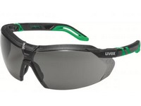 Okuliare ochranné UVEX i-5, šedý zorník, zelený rám