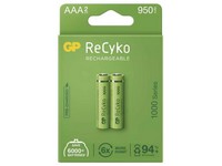 Bateria nabíjateľná GP ReCyko 1000 AAA (cena za ks) bal=2ks