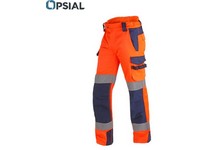 Nohavice výstražné OPSIAL ACTIVE LINE HV oranžové/navy