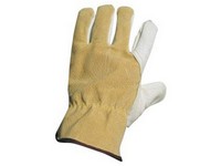 Pracovné rukavice celokožené HERON Winter zateplené