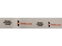 Páska  lepiaca DELUX 4,8cmx66m oranžová