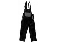 Nohavice monterkové s náprsenkou CXS LUXY ROBIN čierno-sivé