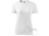 Tričko biele MALFINI BASIC dámske