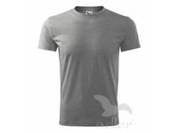 Tričko sivé MALFINI CLASSIC NEW 145g