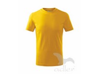 Tričko žlté MALFINI BASIC detské