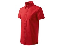Košeľa červená MALFINI Shirt Short Sleeve 120g
