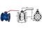 Prírubový guľový ventil DN100 - D100 NBR GASKET VR01 L3 00   TRANSAIR