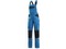 Nohavice s náprsenkou CXS STRETCH dámske modro-čierne 46