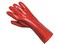 Pracovné rukavice PVC REDSTART 35 cm