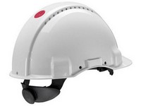 Prilba 3M G3000NUV-VI SAFETY HELMET s otočným kolieskom biela