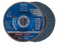 Kotúč lamelový 125x22,23mm zr. 80, PFC 125 Z  80 SG-POWER na oceľ, antikor