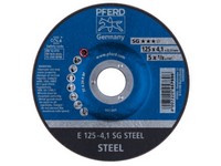 Kotúč brúsny 125x4,1x22,23mm, E 125-4 A 24 R SG oceľ PFERD