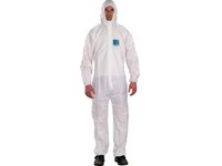 Overal Microgard 1800-WH CVRL HOOD 111