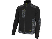 Bunda strečová PREDATOR JACKET BLACK/GREY pánska