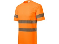 Tričko výstražné HV DRY 1V8 oranžové unisex